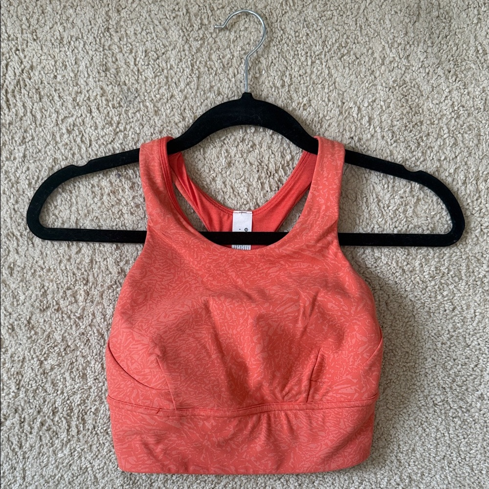 Lululemon Coral Crop Top